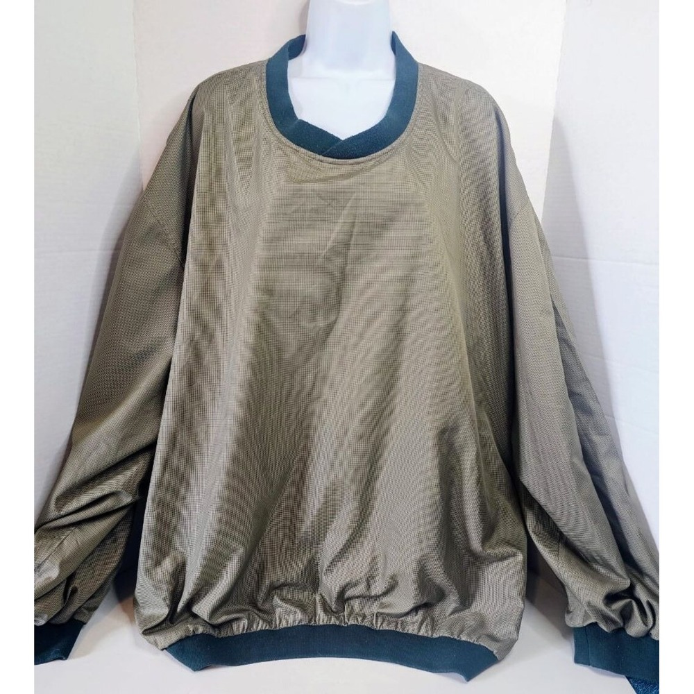 Brooks Brothers Country Club Golf Pullover XXL Olive Green